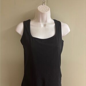 Body Central Sleek Black Tank Top